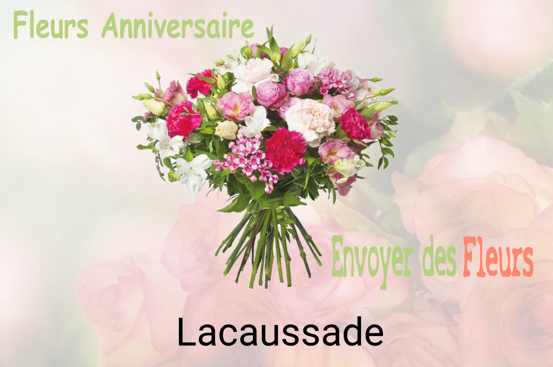 Bouquet de fleurs d’anniversaire livré à Lacaussade